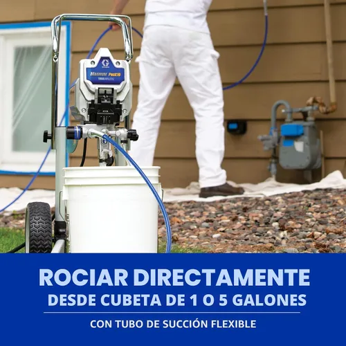 Vista 9 de Graco 17G180 Magnum ProX19 - Carrito rociador de pintura