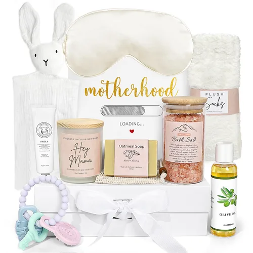 Vista 8 de iAOVUEBY Regalos para Nuevas Mamás y Regalos para Bebés Niñas, Regalos de Baby Shower para Futuras Mamás, Regalos de Embarazo para Futuras Mamás