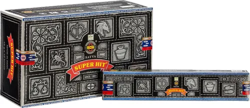 Vista 32 de EARTH Satya Super Hit Yoga Ritual Varillas de incienso de 15 GMS (paquete de 12) (certificado verde) Agarbatti indio perfumado enrollado a mano