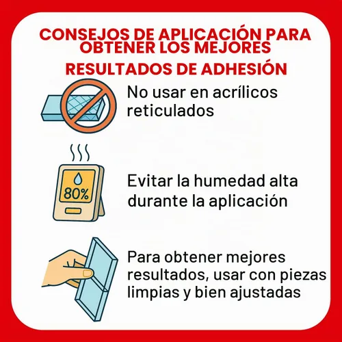 Vista 8 de Cemento acrílico de unión con botella aplicadora [4 onzas] - Pegamento transparente para plexiglás, láminas y plástico - Adhesivo de fijación