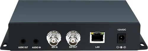 Vista 7 de H.265 H.264 MJPEG 1080P@60 Codificador de vídeo VGA codificador de audio de vídeo HD con soporte de bucle VGA HTTP, UTP, RTSP, RTMP, RTMPS, SRT