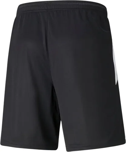 Vista 2 de PUMA Pantalones cortos de entrenamiento Teamliga 2 para hombre, Negro-blanco