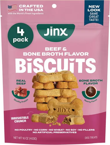 Vista 15 de Jinx - Galletas para perros, golosinas horneadas al horno con caldo
