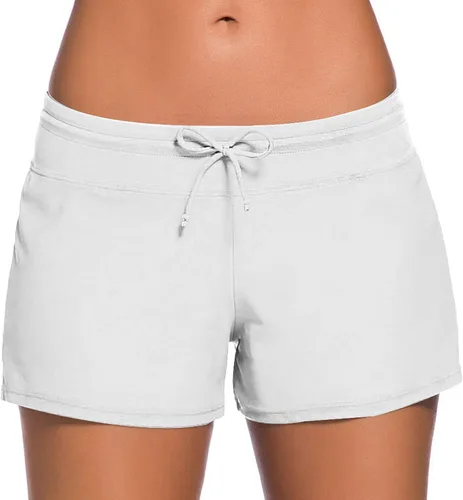 Vista 10 de Traje de baño para mujer, tankini con parte inferior de playa Encaje Up-negro