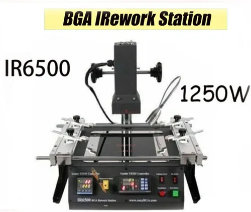 Vista 4 de Estación de retrabajo infrarroja de BGA, 110V 1250W IR6500 Máquina de soldadura infrarroja de aire caliente, máquina de reballing infrarroja