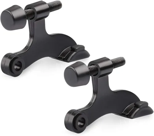 Vista 18 de HOMOTEK Paquete de 12 Topes de Puerta de Latón Antiguo de Pasador de Bisagra, Tope de Puerta Ajustable de Lujo Resistente de 2-1/2"x1-3/4