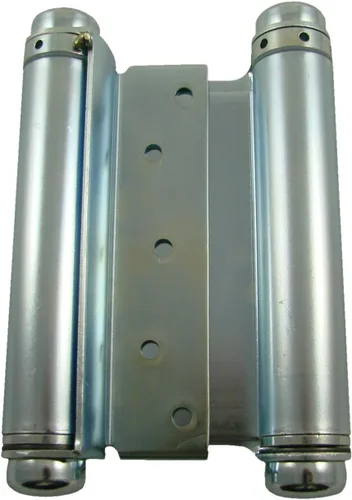 Vista 11 de Hinge Outlet Bisagras de resorte ajustables de doble acción, bisagras para puerta de salón, oscilante o cafetería, altamente resistente a