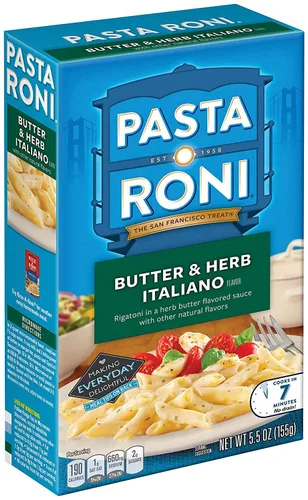 Vista 2 de Pasta Butter & Herb Italiano 5.5OZ (Paquete de 12)