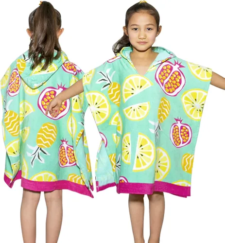 Vista 20 de BANGSAUR Toalla con capucha para niños, para el baño, la playa, toallas de algodón suave, absorbente, para piscina, con capucha, poncho para bebé