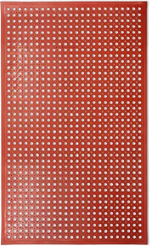 Vista 13 de Winco Alfombra de grado comercial, 3' x 5', rojo Borgoña