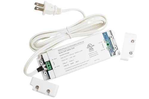 Vista 2 de Transformador de controlador regulable Triac de 24 V, certificación UL, 30 W, voltaje constante, clase 2, 100 V, 277 V, fuente de alimentación de CA
