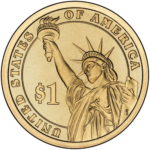Vista 2 de 2009 P&D Zachary Taylor Presidencial Dollar Set
