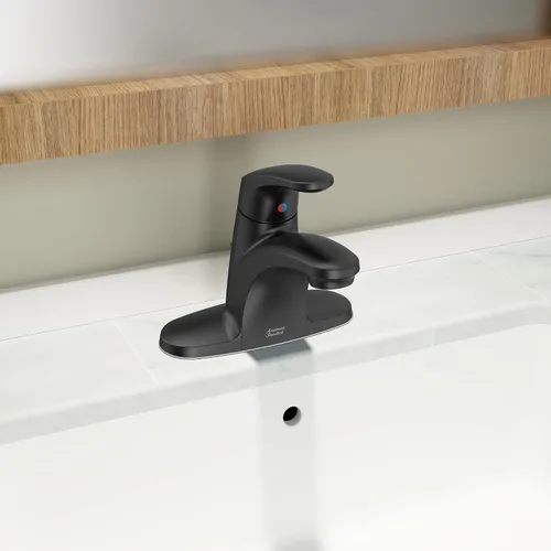 Vista 7 de American Standard 7075004.295 Colony Pro - Juego de centro de baño con mango único, níquel satinado