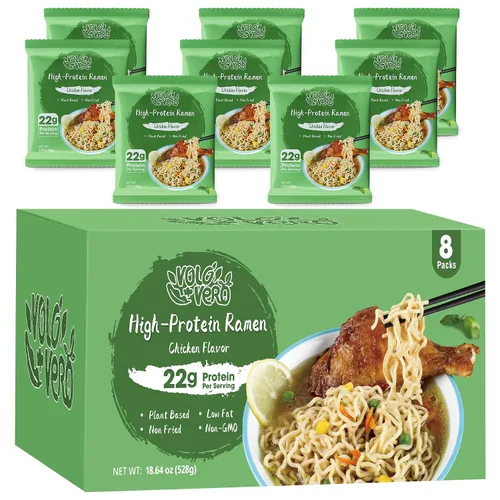 Vista 13 de VOLO VERO Paquete variado de fideos ramen con alto contenido de proteínas