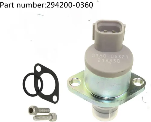 Vista 3 de Disel Regulador de bomba de combustible con control de succión SCV válvula 294200-0300 294200-0360 compatible con sensor D-Max 3.0 MA-ZDA L200