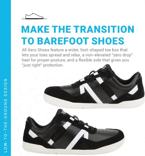 Vista 7 de Xero Shoes Kelso Shoes for Women Tennis, Walking, Work & Nursing Women's Shoes Barefoot Feel, Zero Drop Heel, Wide Toe Box, Casual Minimalist