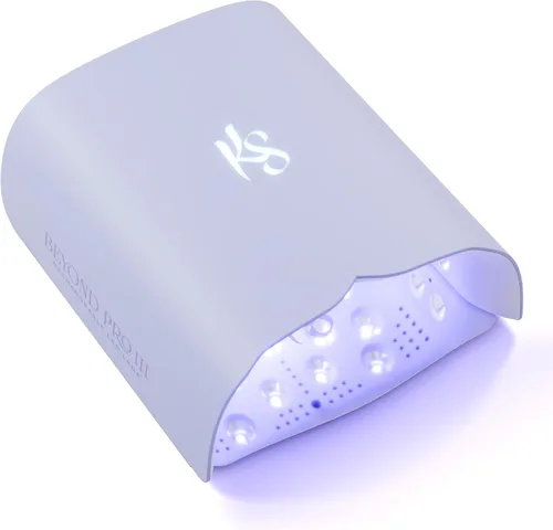 Vista 8 de KIARA SKY Beyond Pro V3 - Lámpara de uñas LED UV – Lámpara de gel recargable inalámbrica con sensor inteligente, modo Flashcure de bajo calor