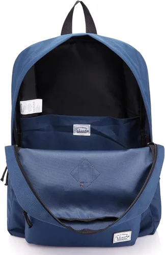 Vista 8 de Mochila ligera Vaschy, de 5.28 galones, impermeable, plegable para deportes como senderismo, Azul, M