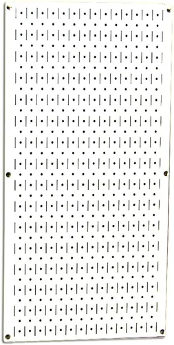 Vista 12 de 30-3216 Panel de junta para herramientas Wall Control, panel perforado de metal galvanizado, de 32" x 16", 30-P-3216 BE