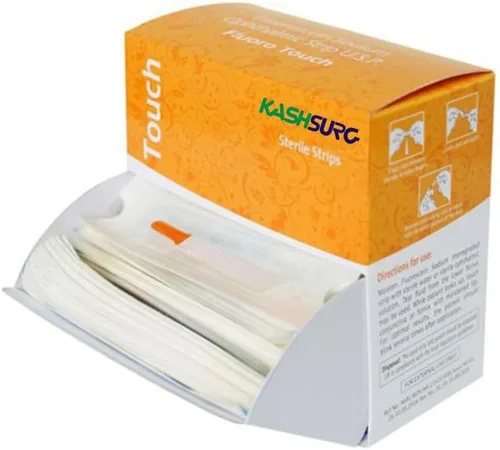 Vista 8 de Tiras táctiles Fluoro - 300 tiras por KASHSURG