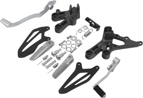 Vista 4 de TCT-MOTORPARTS Soporte de pedales de descanso para conductor delantero para YAMAHA YZF-R7 YZF R7 2022-2024