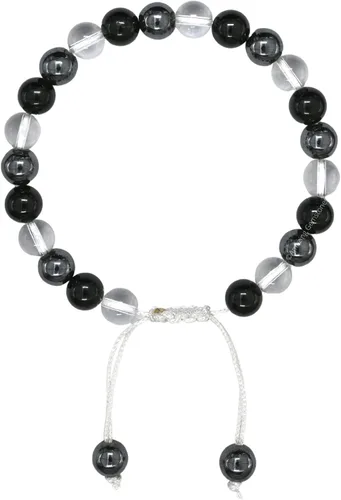 Vista 18 de Pulsera del zodiaco de cristales curativos