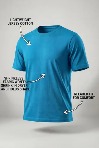 Vista 5 de KingSize Big & Tall - Camiseta ligera, sin encogimiento, con cuello redondo para hombre Gris Caliente Carbón
