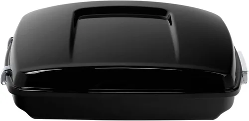 Vista 3 de Black Earth & Vivid Black - Maleta de afeitar de 5.5 pulgadas para modelos Harley Touring 2014-2023 Road King FLHR Road Glide FLTRX Street Glide