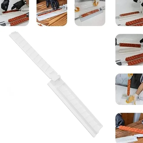 Vista 4 de Kebab Maker, prensa de pinchos de plástico y molde manual de Kabob, forma tu Kebab Kofta como un chef tradicional hecho a mano para asar carne