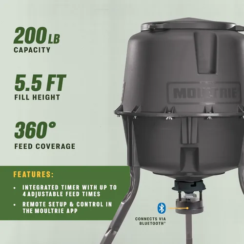 Vista 2 de Paquete Moultrie: Alimentador para venados estándar y cámara de seguimiento celular Moultrie Edge 3