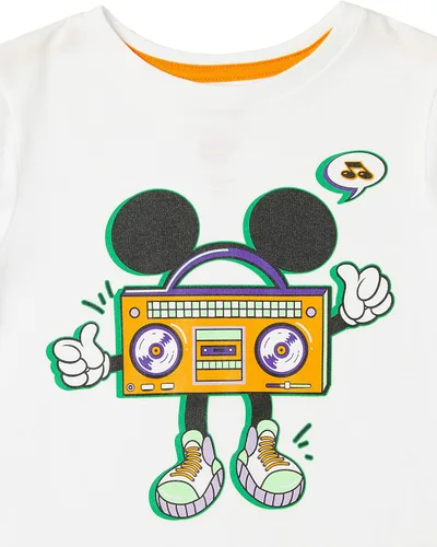 Vista 3 de Camiseta de manga larga Spotted Zebra, marca Tienda, de Disney, Star Wars, Marvel, para niño