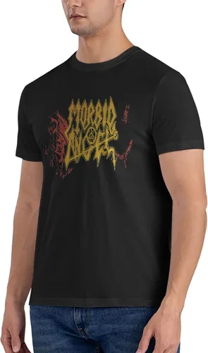 Vista 4 de PEYDEN Morbid Angel T Shirt Men Summer Fashion Breathable Cotton Round Neckline Shirt Sports Fitness Short Sleeve Tees