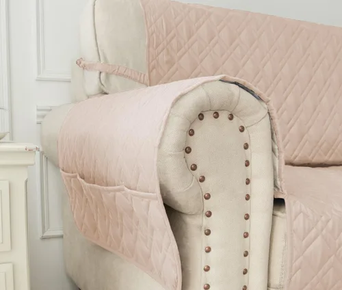 Vista 7 de Ameritex - Funda impermeable y antideslizante para sillón reclinable; funda de silla para perros; protector de muebles ideal para mascotas y niños