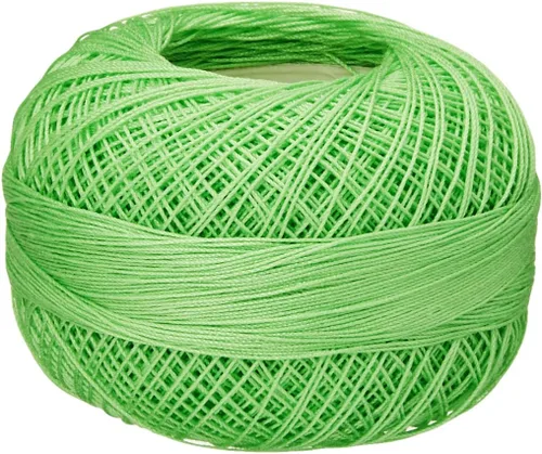 Vista 6 de Lizbeth Tamaño 80 HH80 Hilo de algodón 184 yardas 0.35 oz, carbón