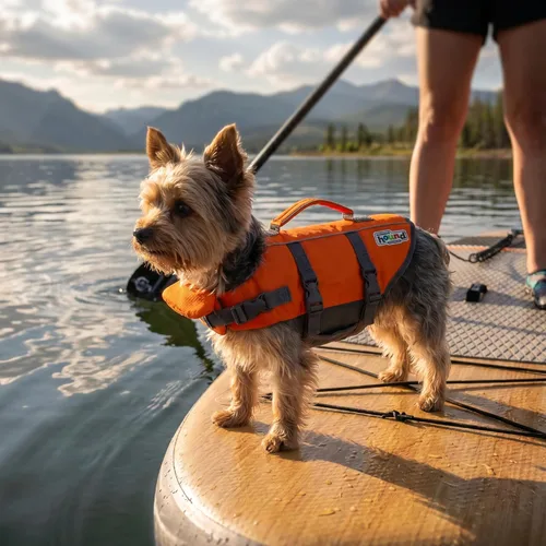 Vista 8 de Outward Hound - Chaqueta salvavidas para perros