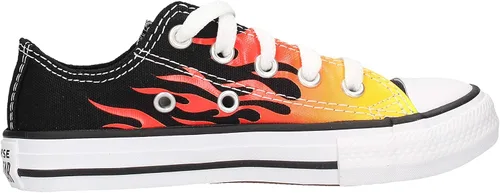 Vista 5 de Converse Chuck Taylor All Star OX - Tenis bajos para niños color negro