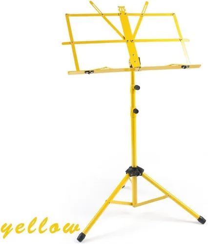 Vista 9 de Tangpan Soporte de música plegable ajustable con bolsa de transporte Color Negro