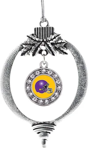 Vista 98 de Inspired Silver - Adorno de cromosoma 21 con dije de círculo de plata con joyas de circonita cúbica