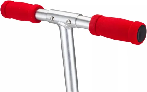 Vista 3 de Mongoose Force 1.0 Scooter - Gris/Rojo Plata/Rojo