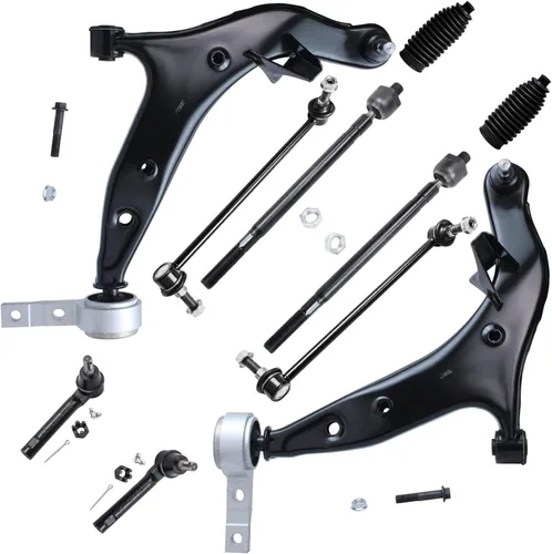Vista 630 de Detroit Axle - Kit de suspensión frontal de 10 piezas para Dodge Avenger 2008-2014, Chrysler Sebring 2007-2010, 2 brazos de control inferiores, 2