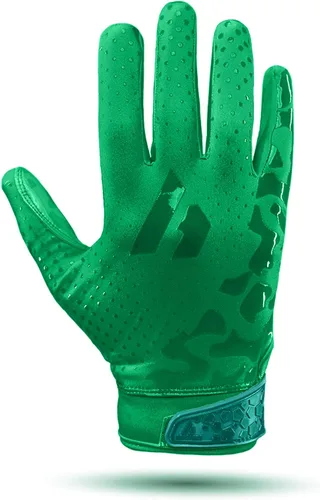 Vista 11 de RPG1 Football Gloves - Adult & Youth Sizes – Extra Sticky Grip Kids Football Gloves for Game Day, Training, High School