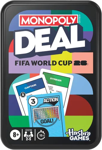 Vista 5 de Monopoly Panini Prizm: Caja de cartas coleccionables de la Copa Mundial de la FIFA Estrellas y leyendas actuales Más de 2 jugadores, a partir