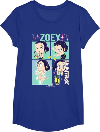 Vista 25 de Kpop Demon Hunters Zoey Camiseta Oficialmente Autorizada