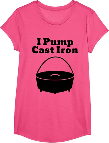 Vista 54 de I Pump - Camiseta de hierro fundido para cocinar al horno holandés