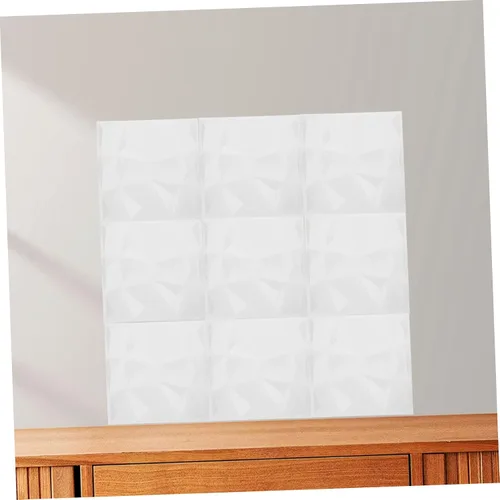 Vista 9 de OSALADI Panel de pared tridimensional 3D, panel de pared 3D, panel de pared de plástico para decoración de pared, papel tapiz para despegar y pegar