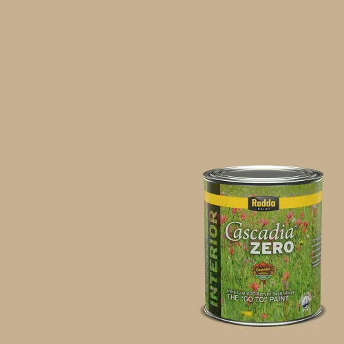 Vista 63 de Rodda Paint CASCADIA ZERO - Pintura plana e imprimación para interiores en uno, cuarto de galón, piel bronceada