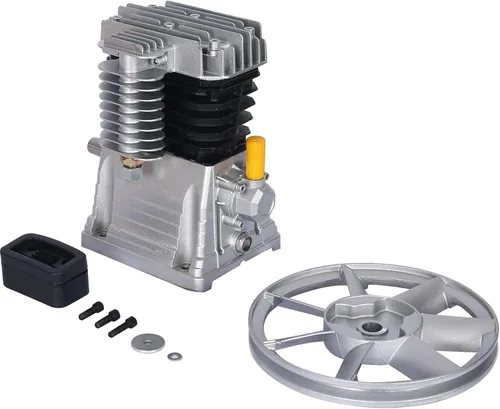 Vista 7 de Cabezal de bomba de compresor de aire, bomba de compresor de aire 2HP, bomba de compresor de aire de 1.5KW 115PSI V, inflado más rápido y bajo nivel