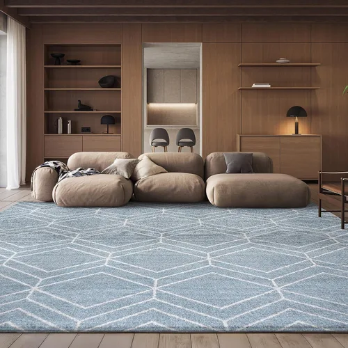 Vista 68 de SAFAVIEH Adirondack Collection - Alfombra decorativa, 2 x 3 pies, color negro y marfil, diseño geométrico moderno, no desprende pelusa y de fácil