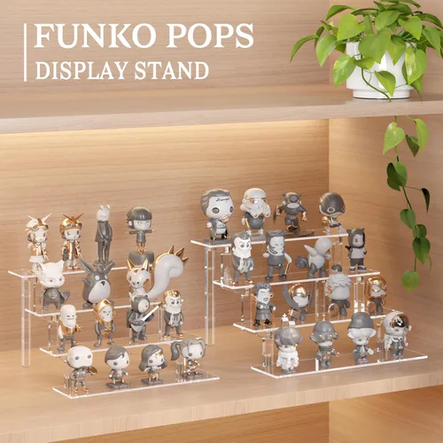 Vista 5 de Organizador de perfume para cupcakes, soporte de colonia para hombres, estantes de almacenamiento de acrílico escalonados de 12 pulgadas, soporte