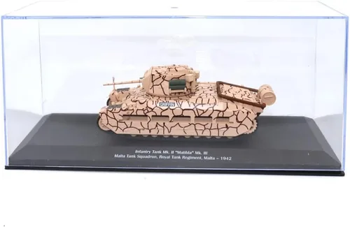 Vista 5 de Tanque de Infantry Mk. II 'Matilda Mk. III - Escuadrón de Tanques de Malta, Regimiento de Tanques Reales, Malta - 1942 (escala 143)